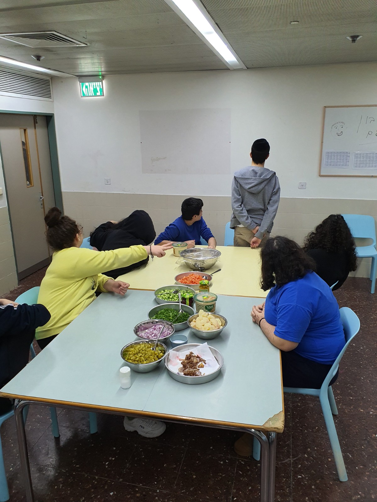 סביח במחלקת הנוער הסגורה המרכז לבריאות הנפש