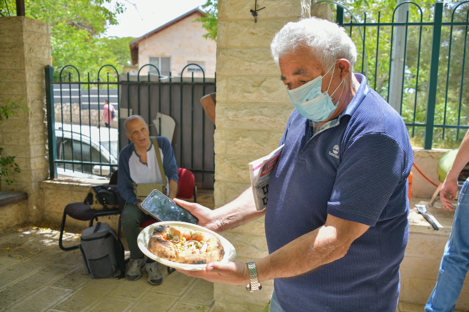 סדנת פיצה לקבוצת נכי צה"ל בירושלים