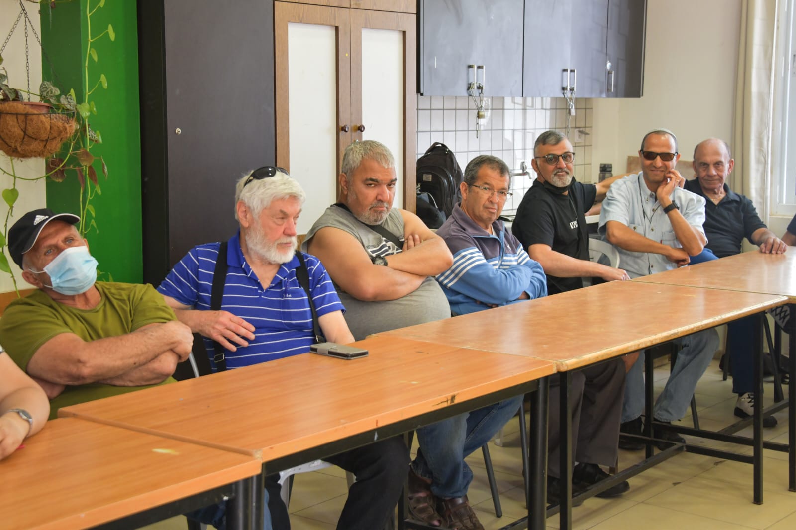 סדנת פיצה לקבוצת נכי צה"ל בירושלים