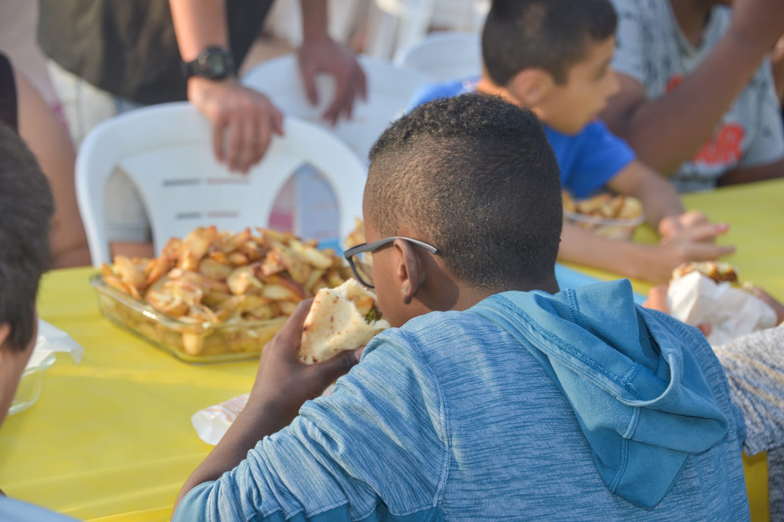 מסיבת ל"ג בעומר בפנימיית טוקאייר