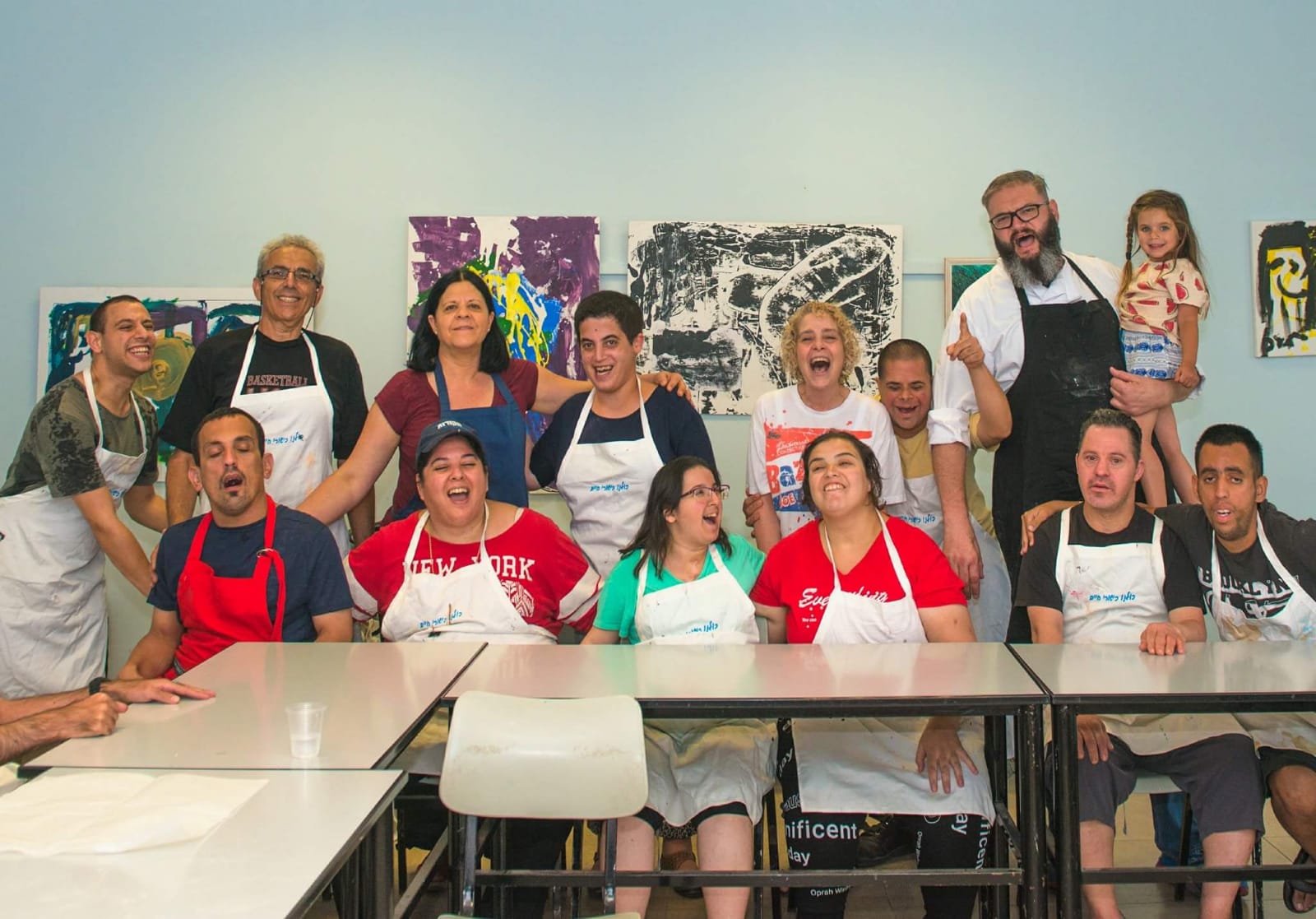 סדנת פיצה במכללה לכישורי חיים