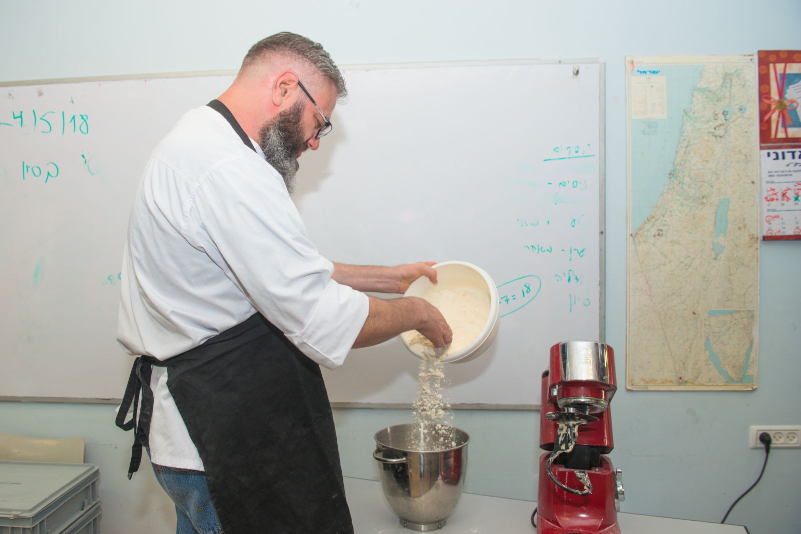 סדנת פיצה במכללה לכישורי חיים