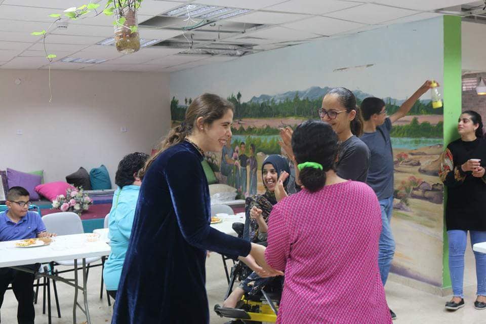 סדנת פיצה עם ילדים בעלי מוגבלויות