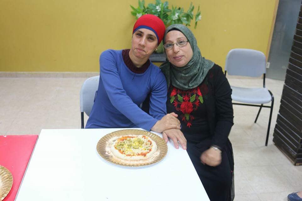 סדנת פיצה עם ילדים בעלי מוגבלויות