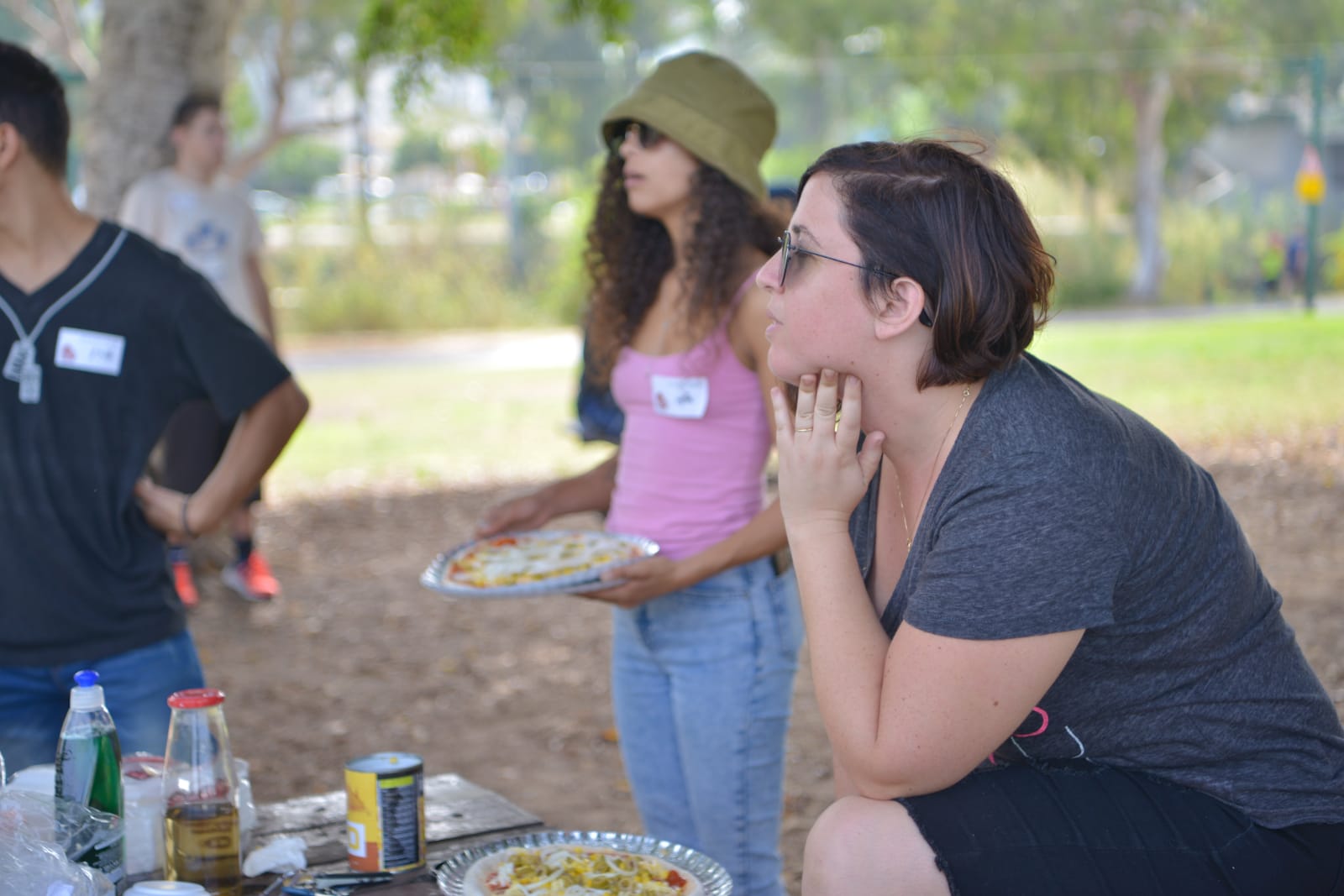 פיצה עם חניכי בית אקשטיין בטבע