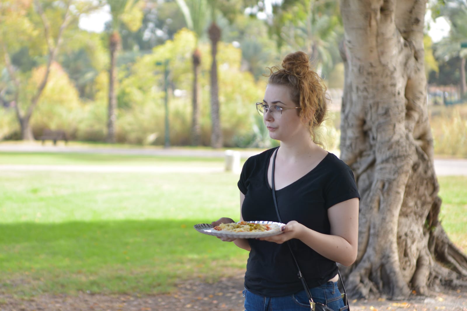 פיצה עם חניכי בית אקשטיין בטבע
