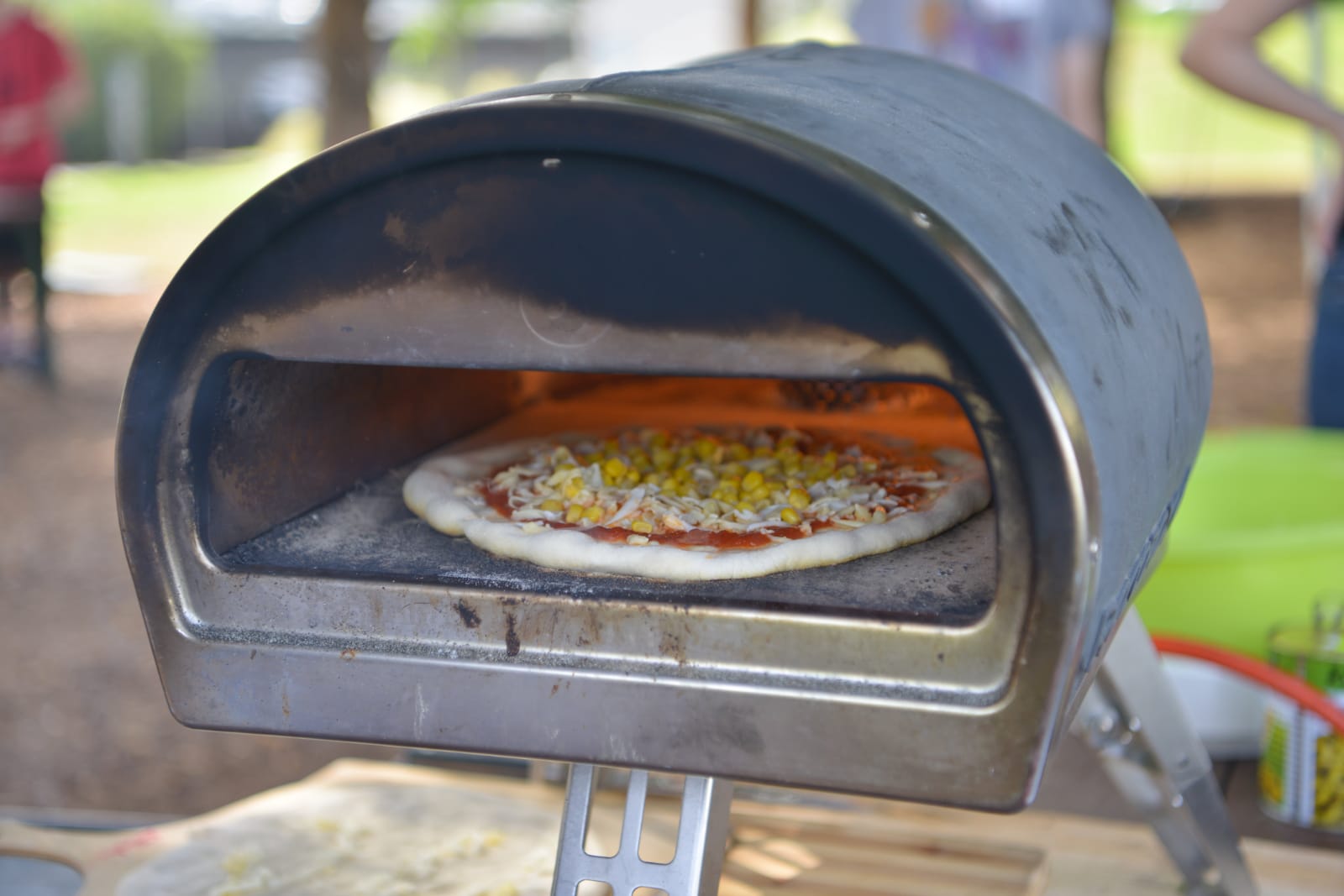 פיצה עם חניכי בית אקשטיין בטבע