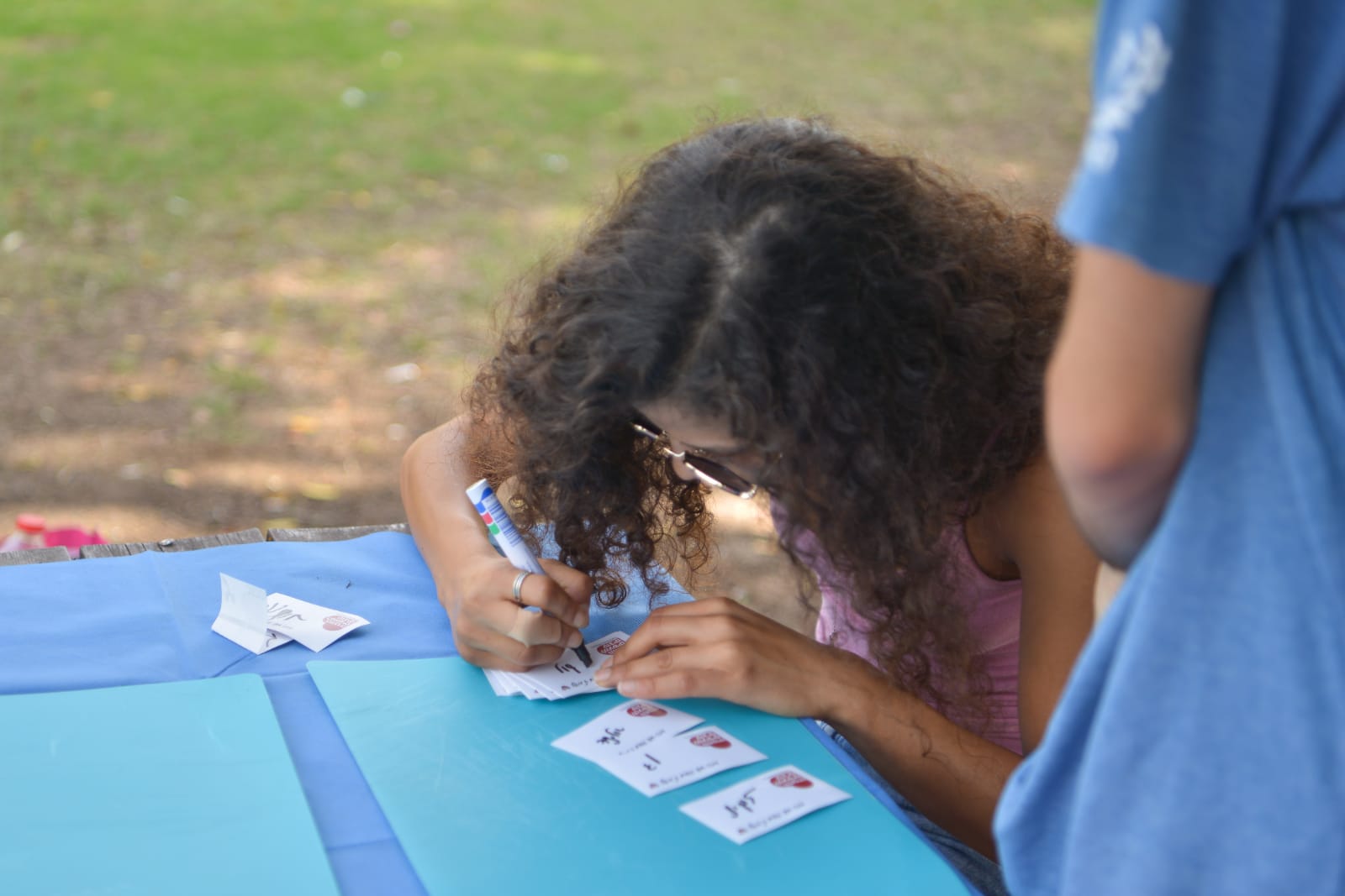 פיצה עם חניכי בית אקשטיין בטבע
