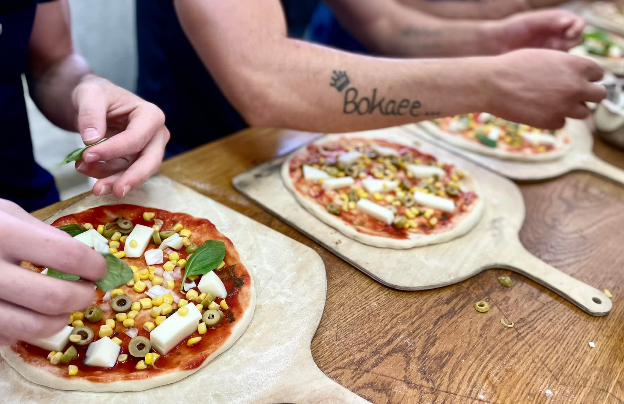 סדנת פיצה עם הרשות לשיקום האסיר