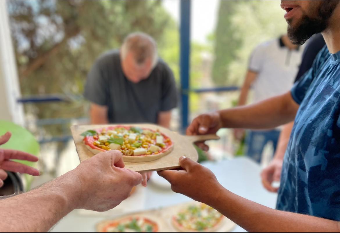 סדנת פיצה עם הרשות לשיקום האסיר