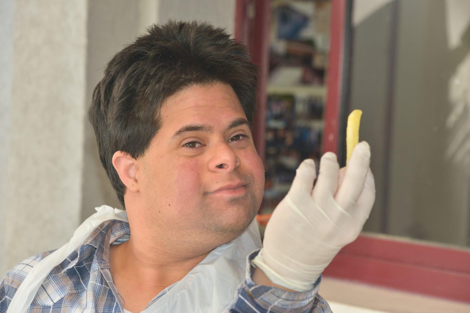 ארוחת המבורגרים במכללה לכישורי חיים