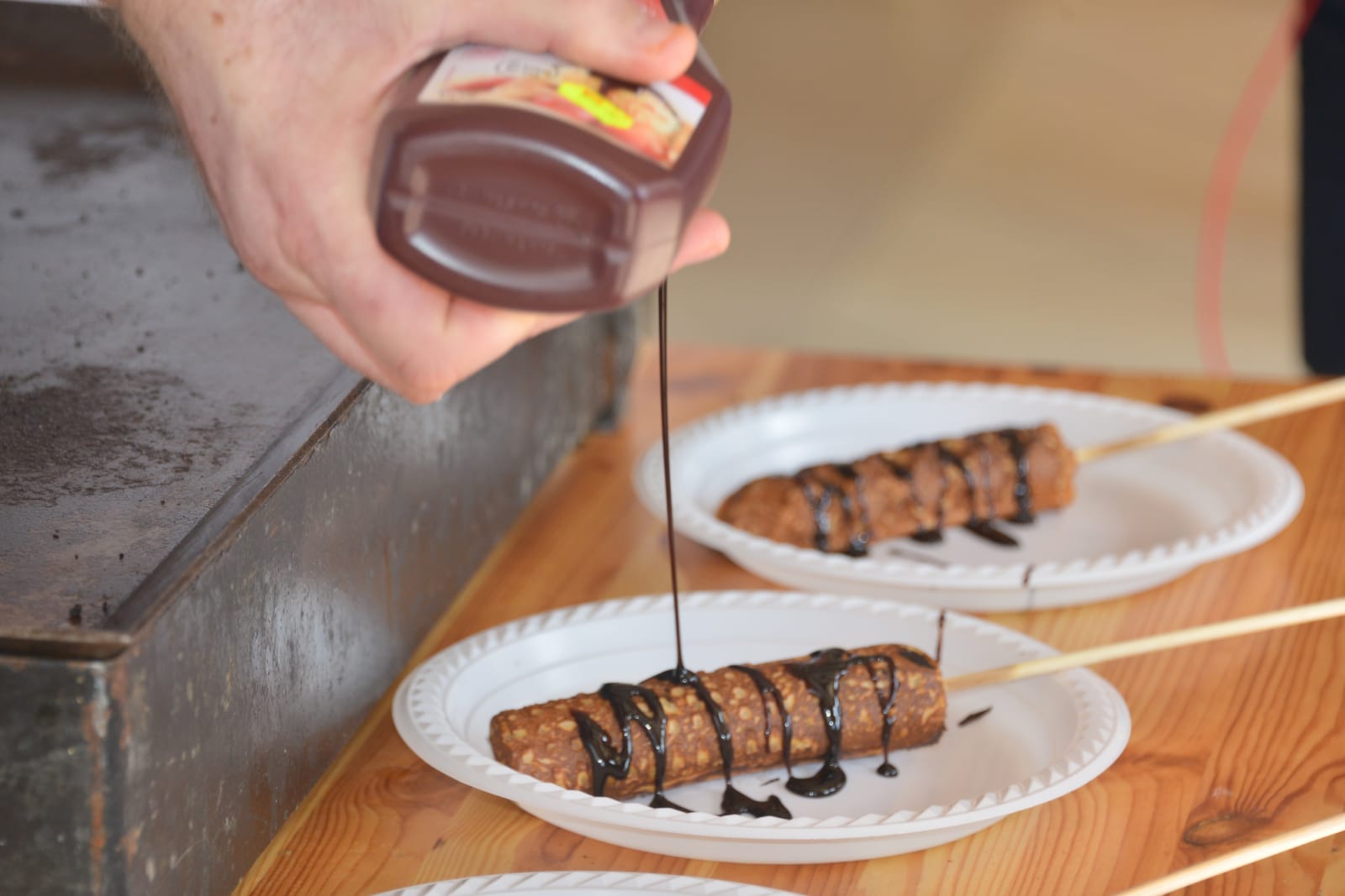 ארוחת המבורגרים במכללה לכישורי חיים