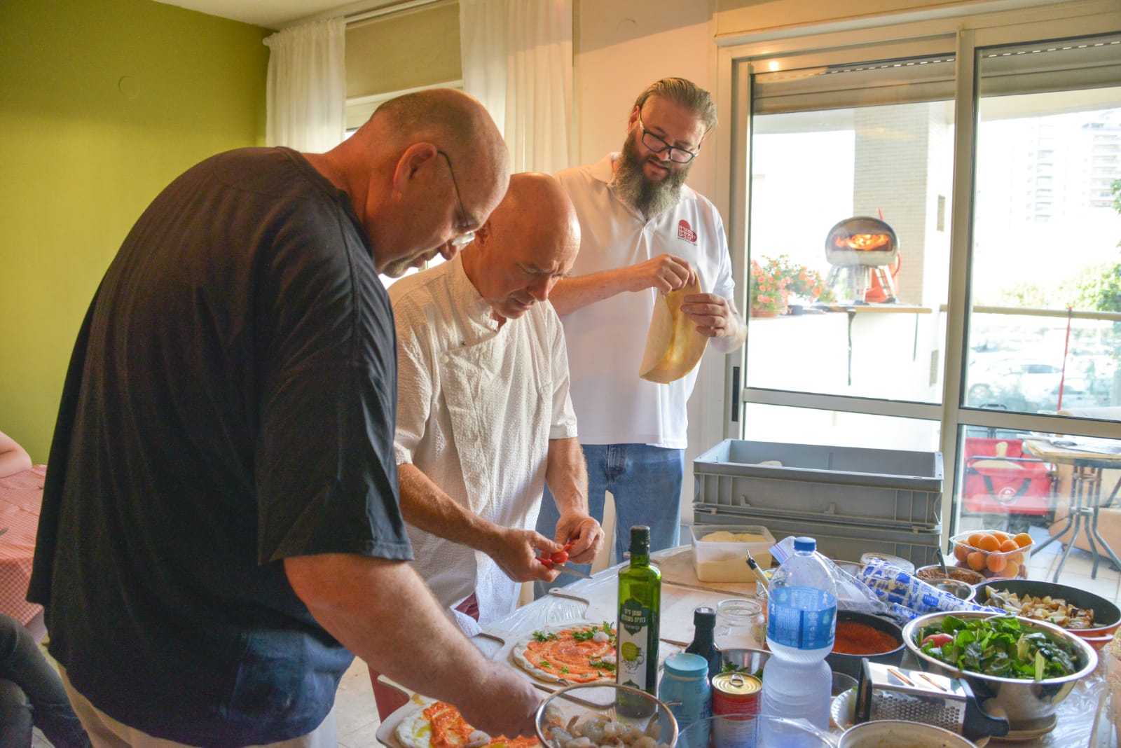 ילדי פרוייקט כפתור והשף צחי בוקששתר