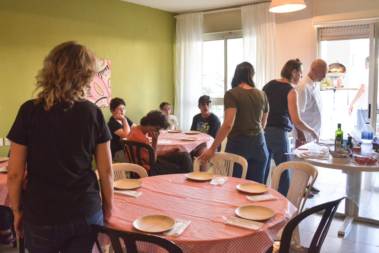 ילדי פרוייקט כפתור והשף צחי בוקששתר