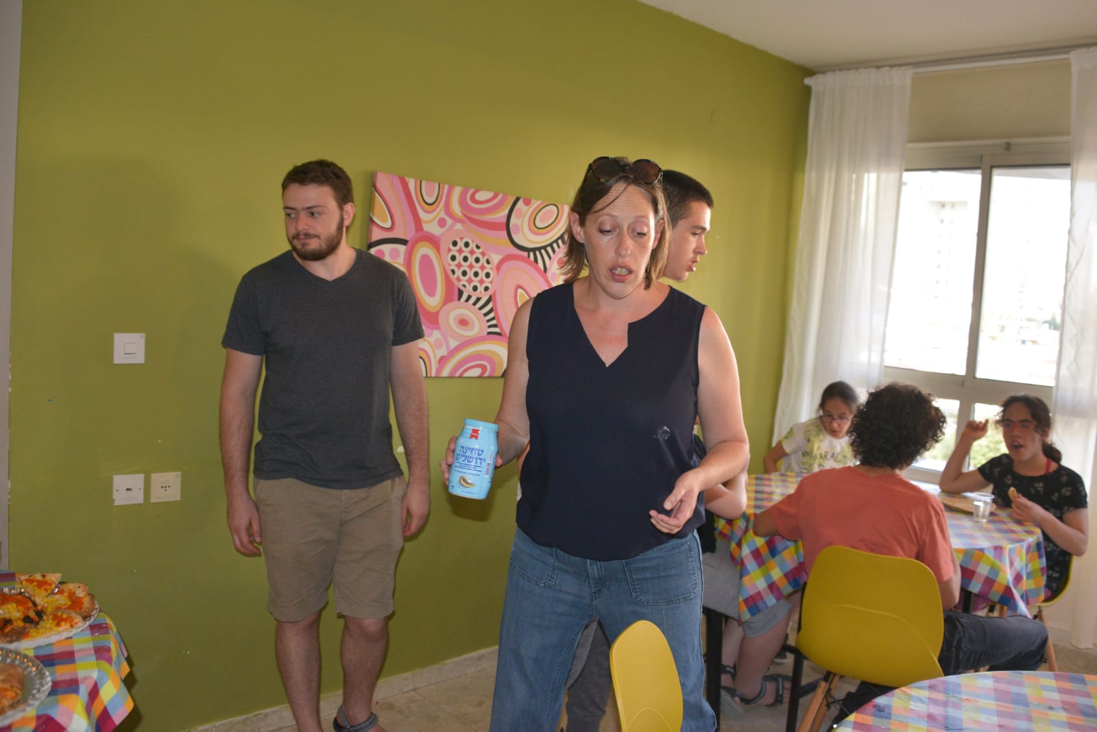 ילדי פרוייקט כפתור והשף צחי בוקששתר