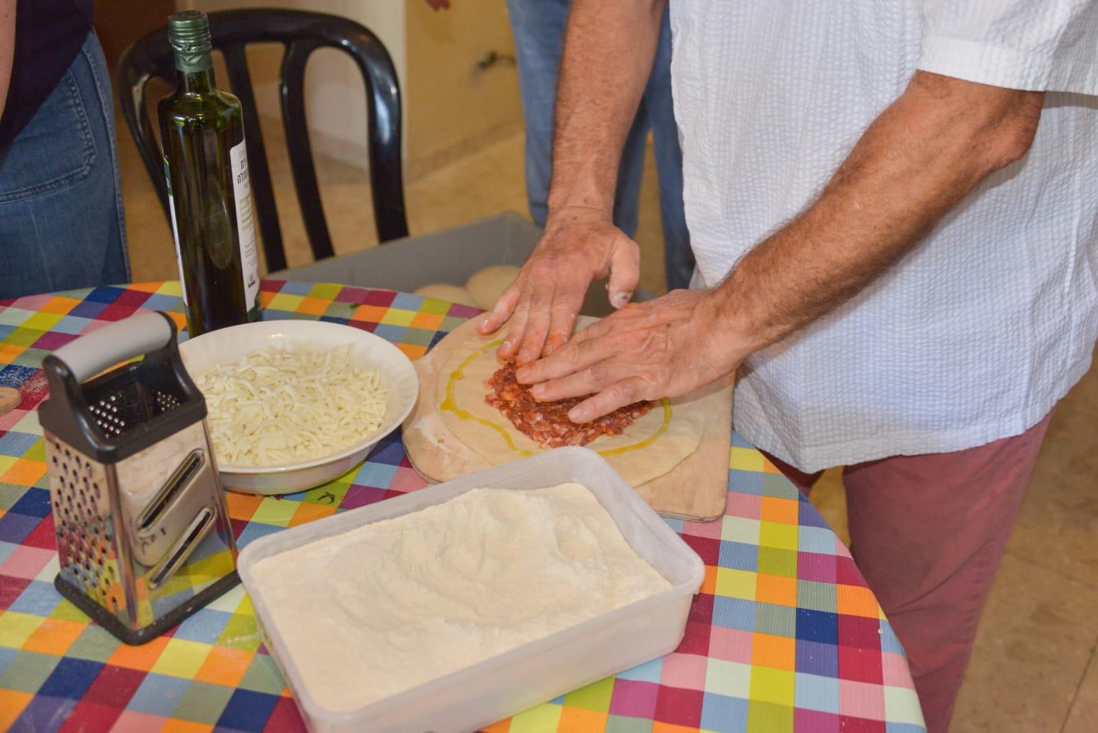 ילדי פרוייקט כפתור והשף צחי בוקששתר