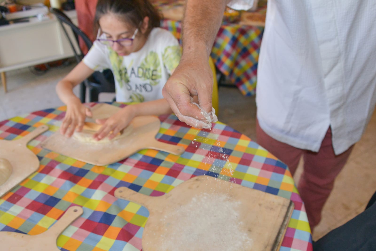 ילדי פרוייקט כפתור והשף צחי בוקששתר