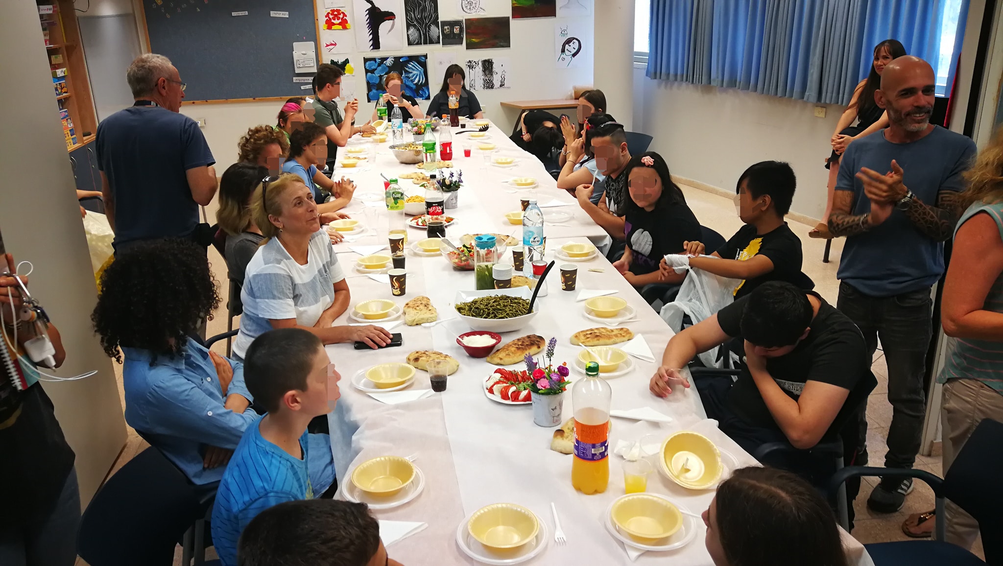 סדנת נוער באברבנאל והשף צחי בוקששתר
