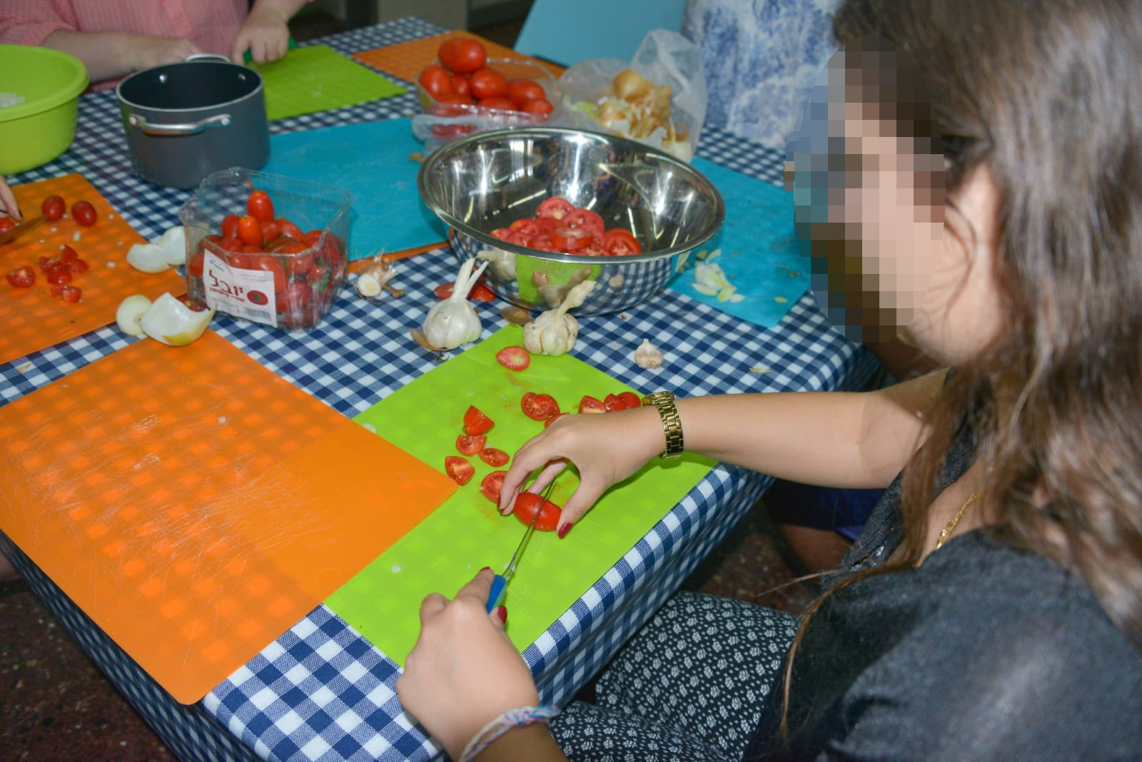 סדנת פסטה ואוכל איטלקי במחלקת הנוער