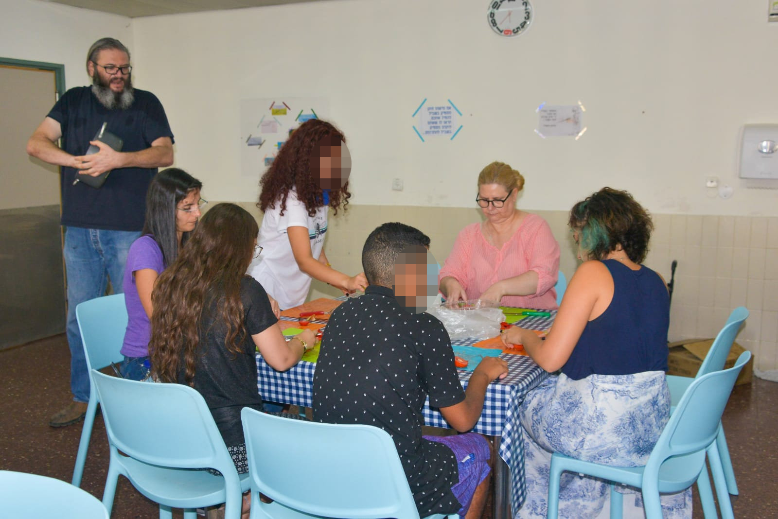 סדנת פסטה ואוכל איטלקי במחלקת הנוער