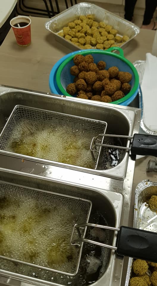 פלאפל של סוף החופש הגדול בבית נועם