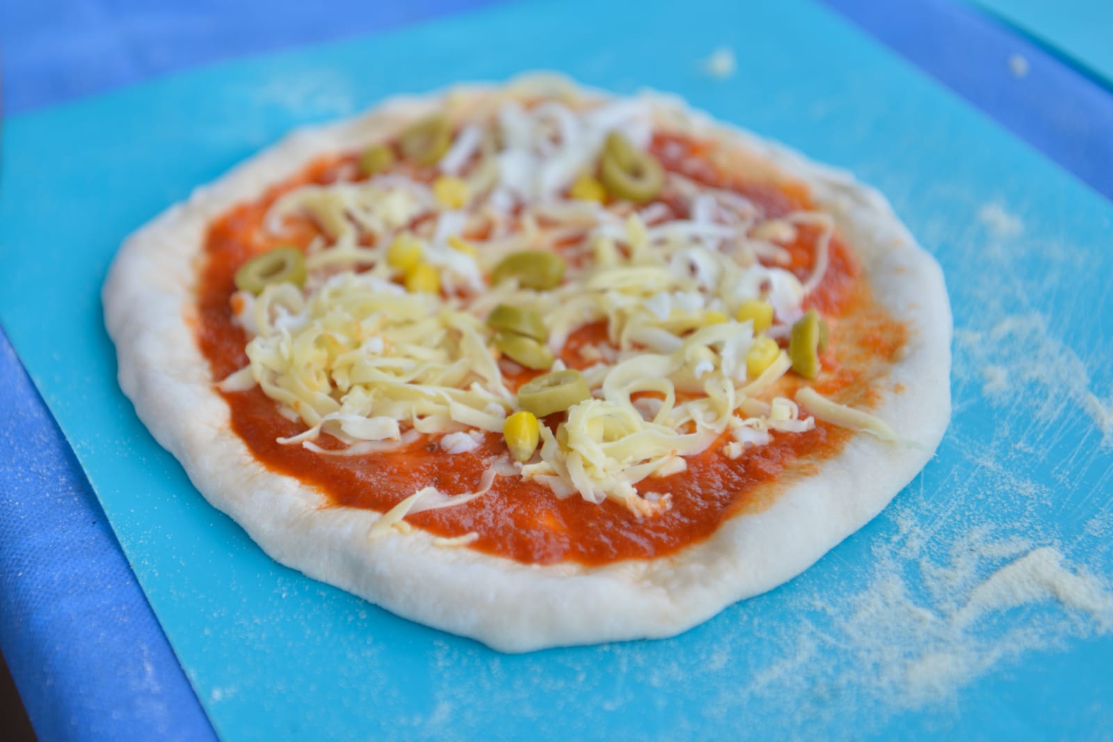 סדנת פיצה בכפר הילדים נווה יהודה