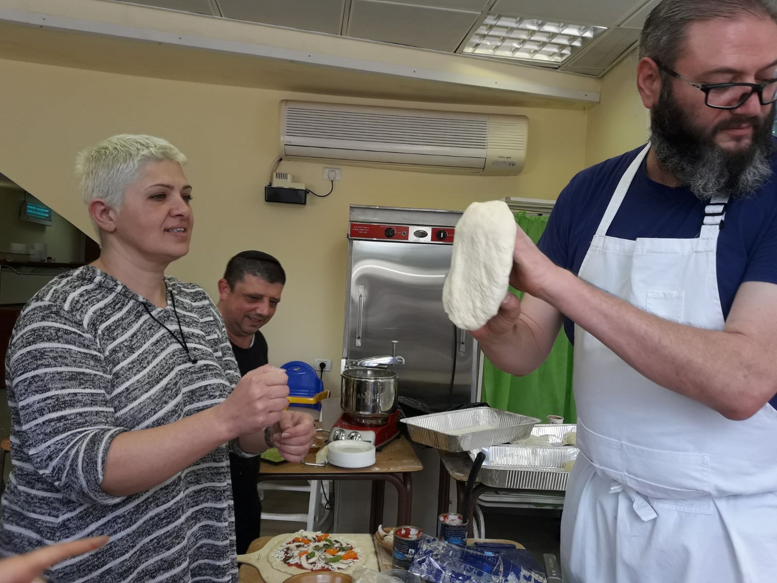 סדנת פיצה לחולות ומחלימות מסרטן