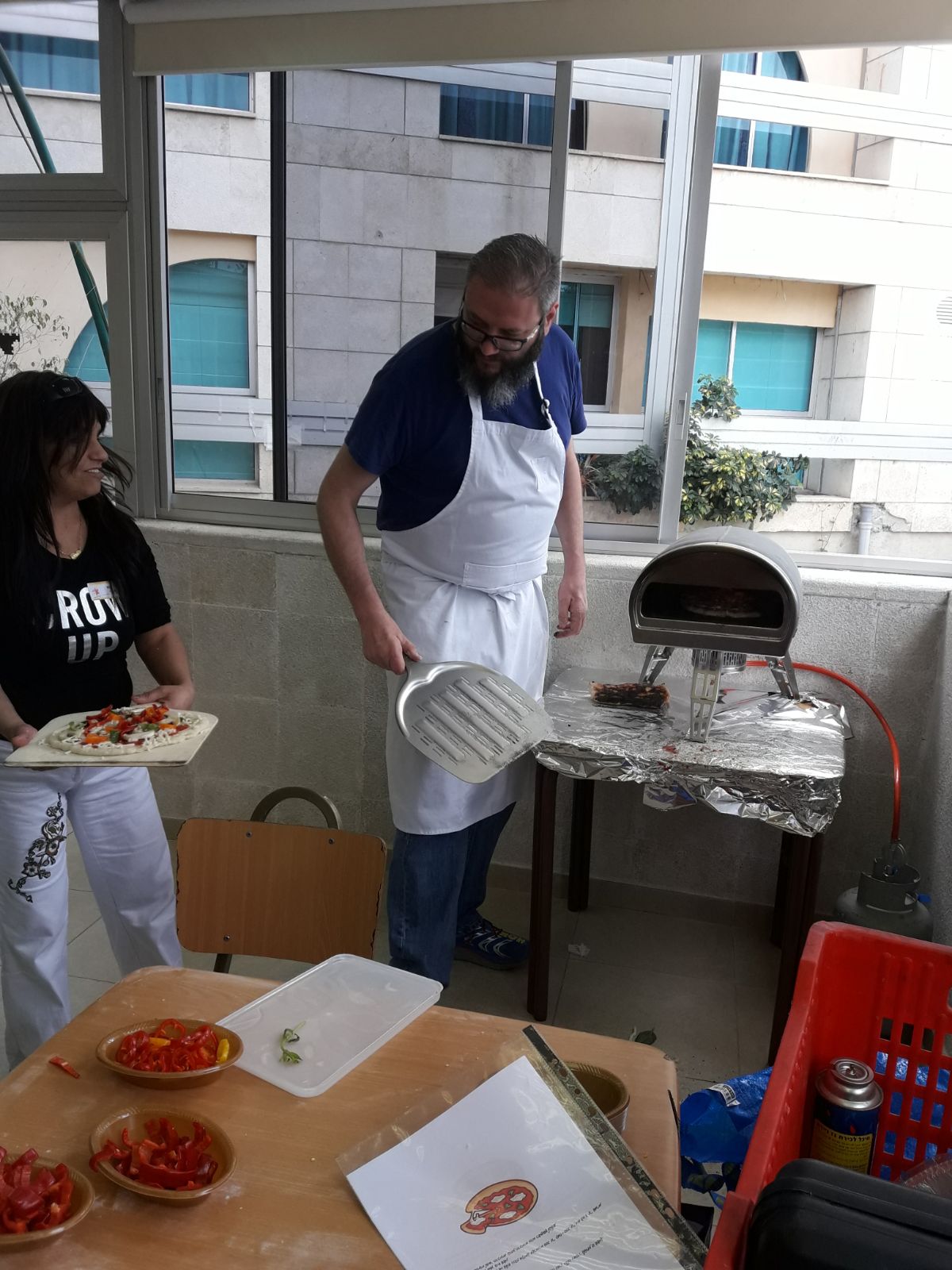 סדנת פיצה לחולות ומחלימות מסרטן