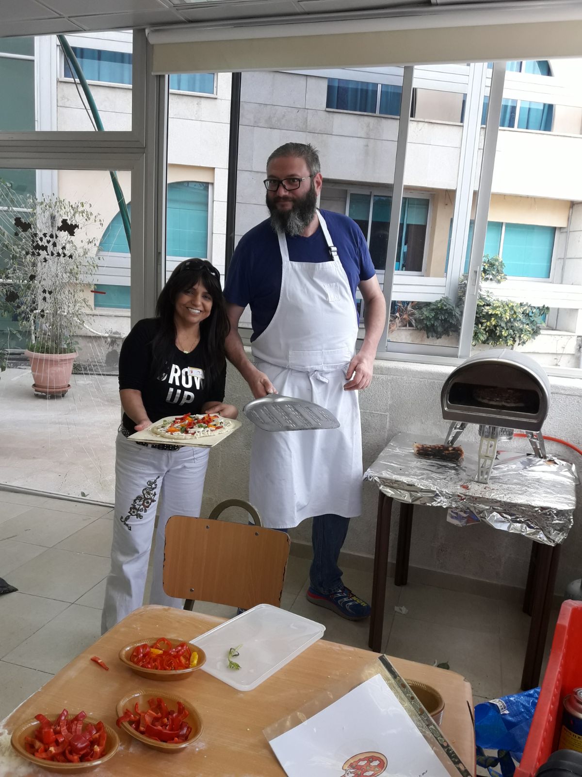 סדנת פיצה לחולות ומחלימות מסרטן