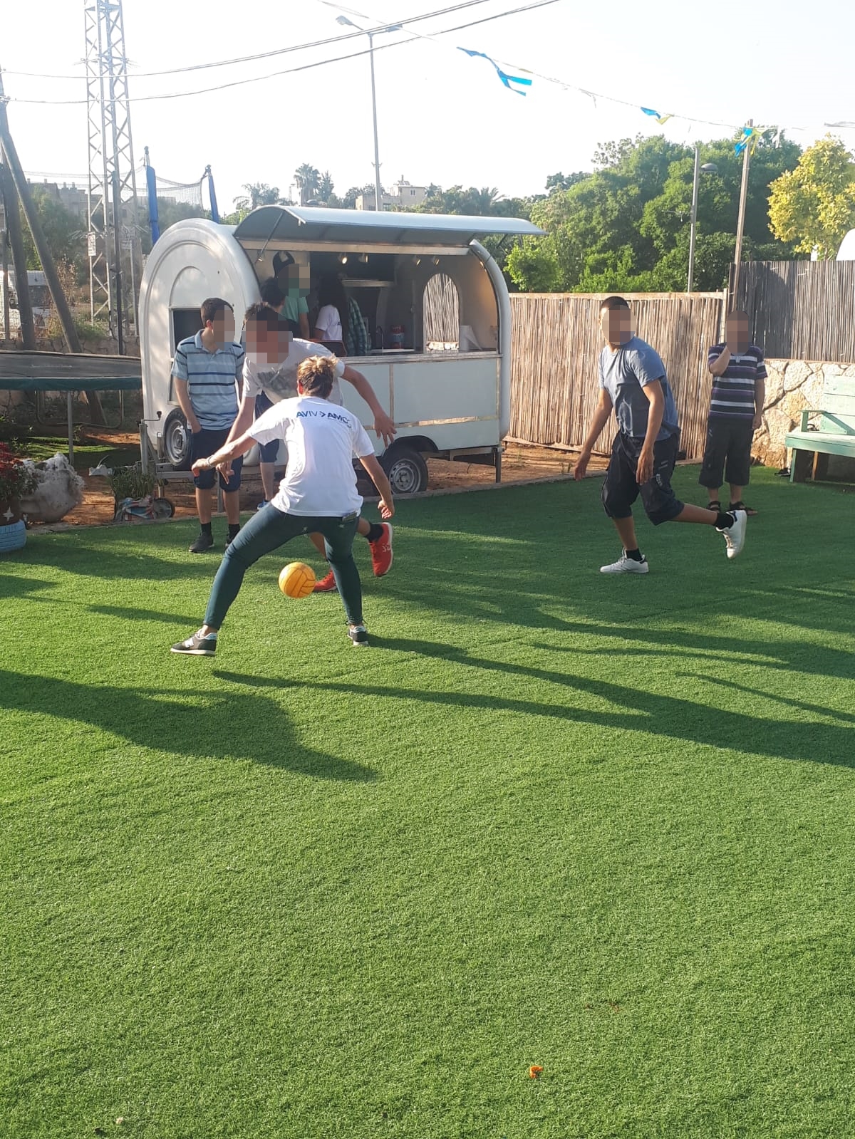 ארוע קיץ עם עובדי חברת אביב